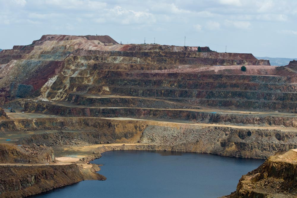 fiber optics for surface mining